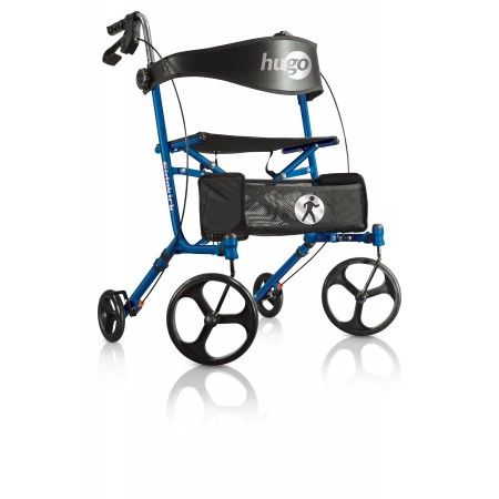 Sidekick- Side-Folding Rolling Walker with a Seat - Blueberry (ByHugo)